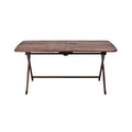 **Vouwtafel van Hout met Klapmechanisme**