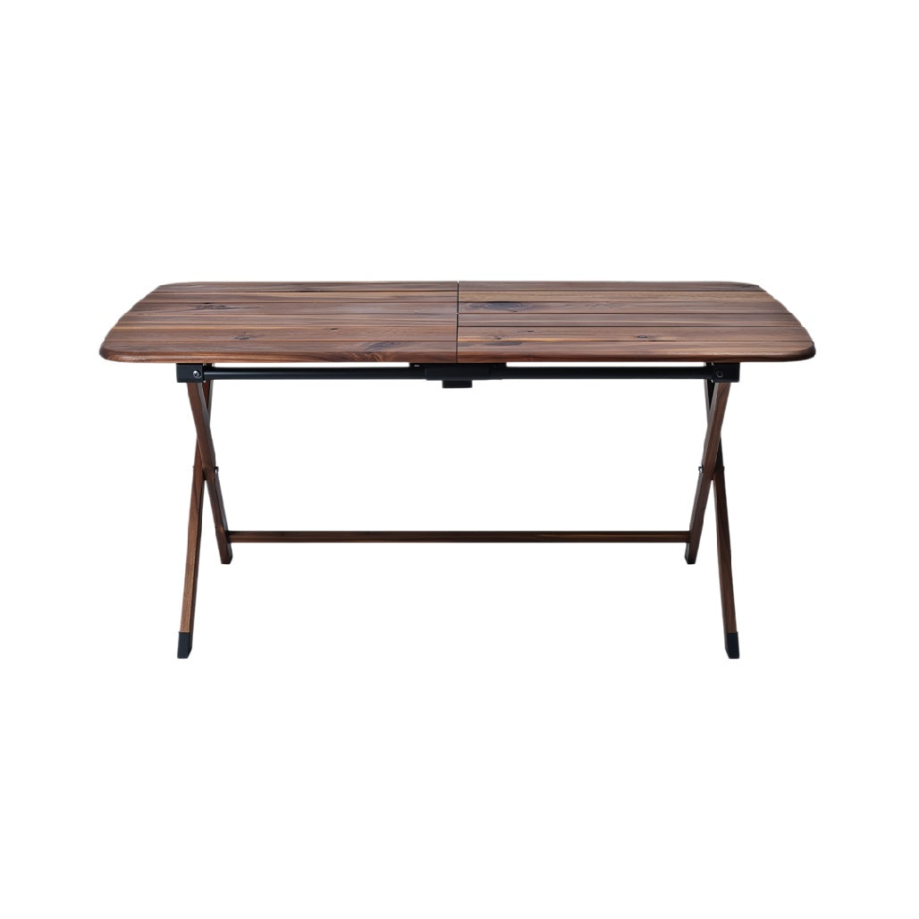 **Vouwtafel van Hout met Klapmechanisme**